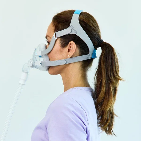 ResMed AirTouch F20 Full Face Mask | UltraSoft Memory Foam – cpap.co.in