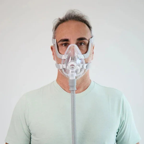 ResMed AirTouch F20 Full Face Mask | UltraSoft Memory Foam – cpap.co.in